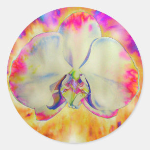 Adesivo Orquídea rosa
