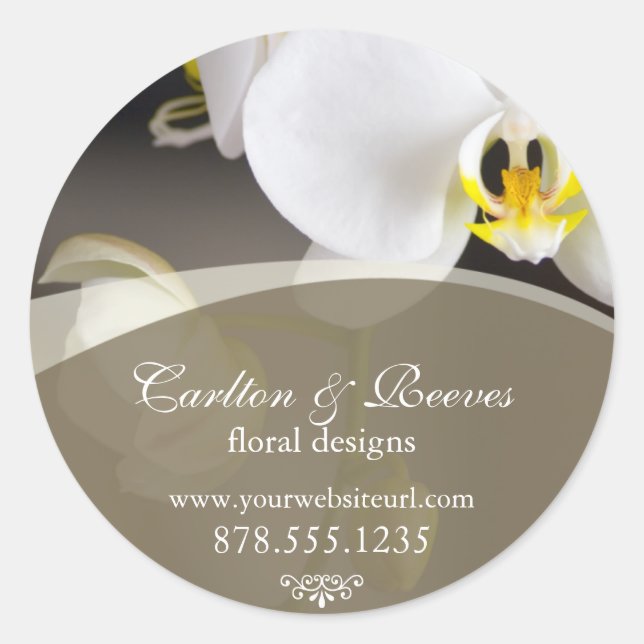 Adesivo Orquídeas 2 (Frente)