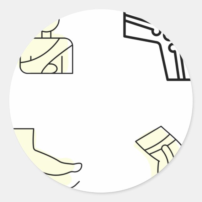 Adesivo Orthopedic Nurse Sticker Pack - Orthopedic Nurse (Frente)