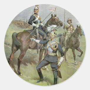 Adesivo Os 2øs lanceiros - exército britânico