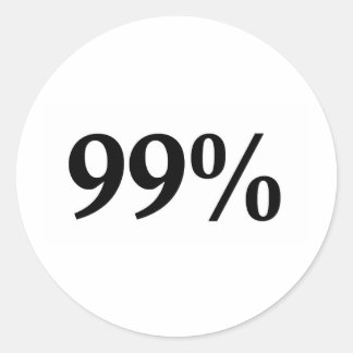 Adesivo Os 99%