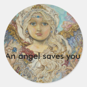 Adesivo os anjos do sugai do yumi, um anjo salvar o