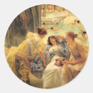 Adesivo Os banhos de Caracalla em detalhe