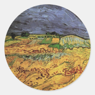Adesivo Os Campos de Vincent van Gogh