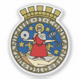 Adesivo Os casacos das armas de Oslo