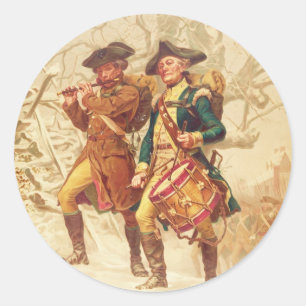 Adesivo Os continentes de Frank Blackwell Mayer 1875