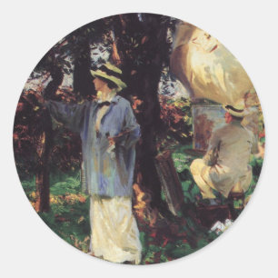 Adesivo Os Desenhadores de John Singer Sargent