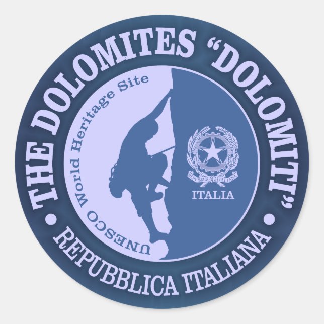Adesivo Os Dolomitas (Subindo) (Frente)