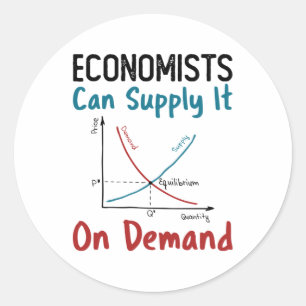 Adesivo Os Economistas Podem Fornecê-lo Sob Demanda