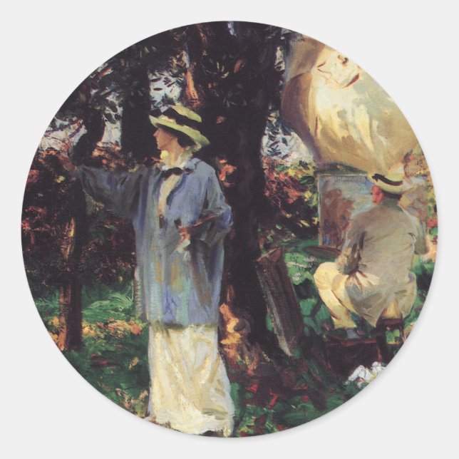 Adesivo Os Esboços de John Singer Sargent (Frente)