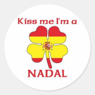 Adesivo Os espanhóis personalizados beijam-me que eu sou