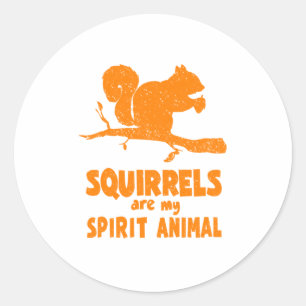 Adesivo Os Esquilos São O Meu Espírito De Gopher Animal Cu