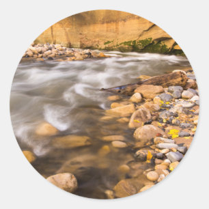 Adesivo Os Estreitos Do Rio Virgem No Outono 4