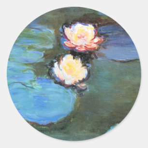 Adesivo Os famosos Lírios de Água de Monet, 1897-1899,
