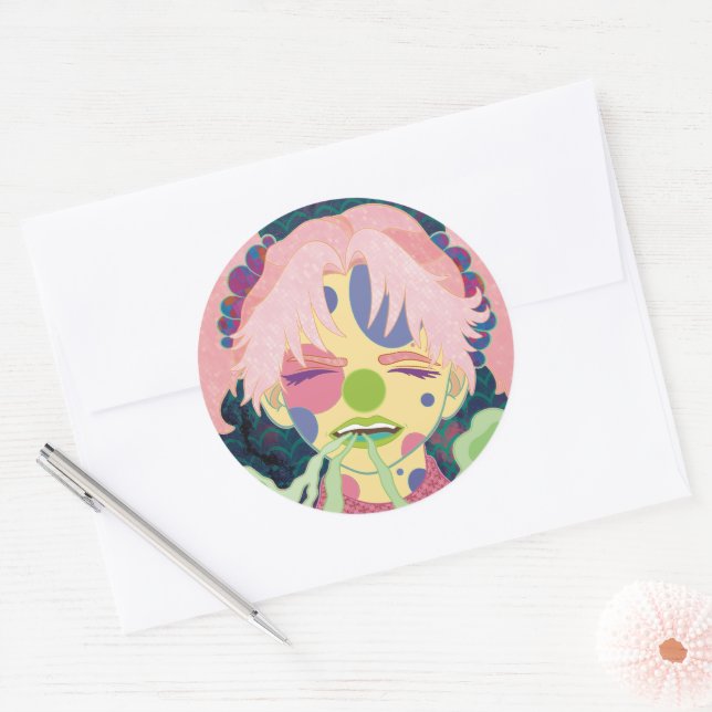 Adesivo Os Fantasmas Dentro de Mim (Envelope)