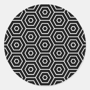 Adesivo Os hexágonos texture o teste padrão geométrico