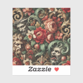 Adesivo Os Irmãos Verdes - Travesseiro Floral Gótico