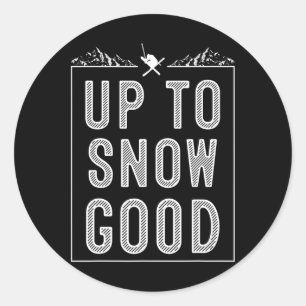 Adesivo Os melhores esquiadores de esqui de moto de neve c