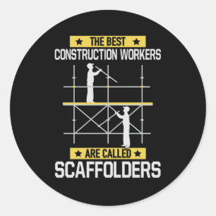 Adesivo Os Melhores Trabalhadores Da Construção Chamados