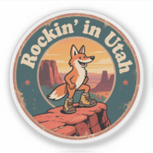 Adesivo Os Mighty 5 de Utah - Presente dos Parques Naciona