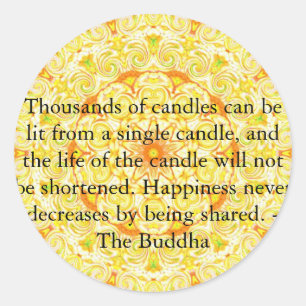 Adesivo Os milhares de velas podem ser iluminados de um