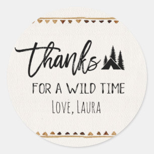 Adesivo Os obrigados por um tempo do wilde agradecem-lhe