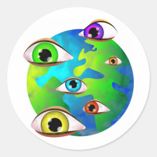 Adesivo os olhos do senhor