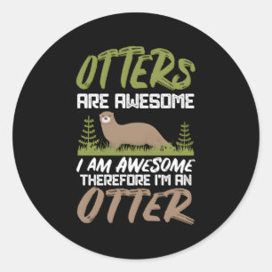 Adesivo Os Otters Hilários São Incríveis 4 Ventiladores