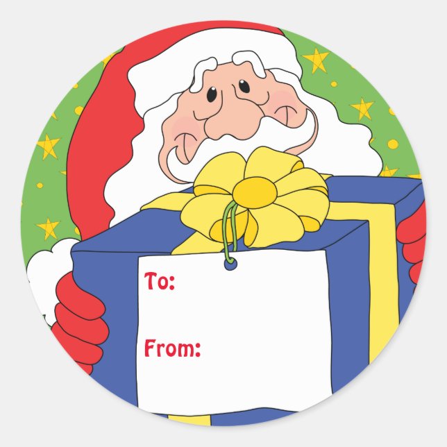 Adesivo Os Papais noeis de Natal. Personalize. (Frente)