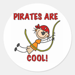 Adesivo Os piratas são legal