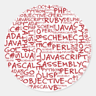 Adesivo Os programadores têm habilidades de programação
