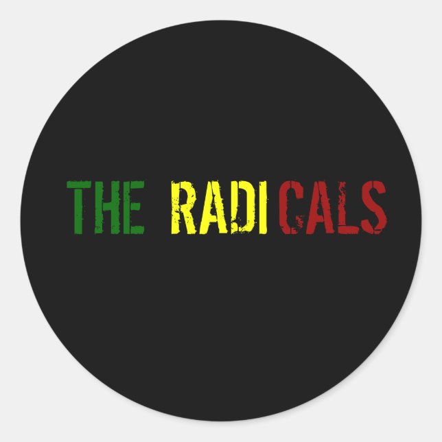 Adesivo Os Radicais (Frente)