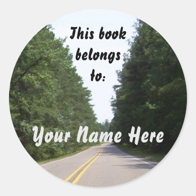 Adesivo Os rótulos do livro do viajante (Frente)