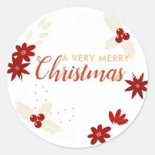Adesivo Os Stickers do Feliz Natal