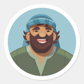 Adesivo Os 'Stickers' do Pastor: John