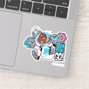 Adesivo Os titã adolescentes vão! gráfico do arsenal do