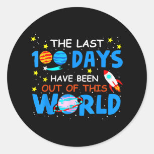Adesivo Os Últimos 100 Dias Saíram Deste Mundo - 100 Da