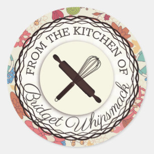 Adesivo Os utensílios cozinheiros sussurram da cozinha do