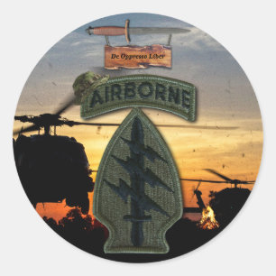 Adesivo Os veteranos das boinas verdes de forças especiai