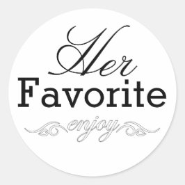 Adesivo Os Vinhetas De Tratamento Favoritos