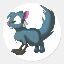 Adesivo Oscar Chinchilla Cat Bird Dragon Híbrido