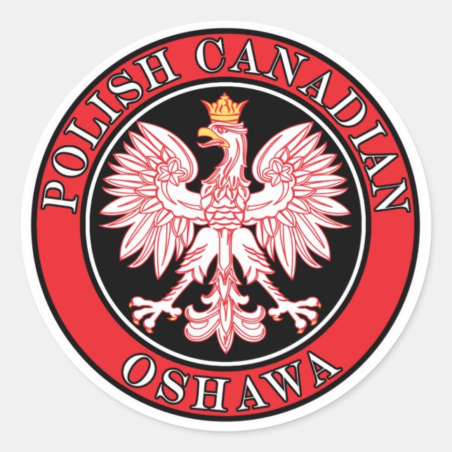 Adesivo Oshawa Polonesa Eagle (Frente)
