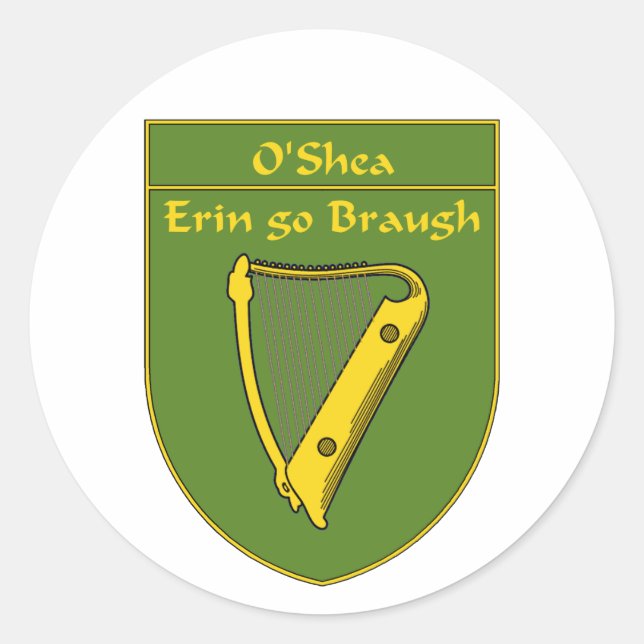 Adesivo O'Shea 1798 Flag Shield (Frente)