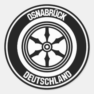 Adesivo Osnabrück Round Emblem