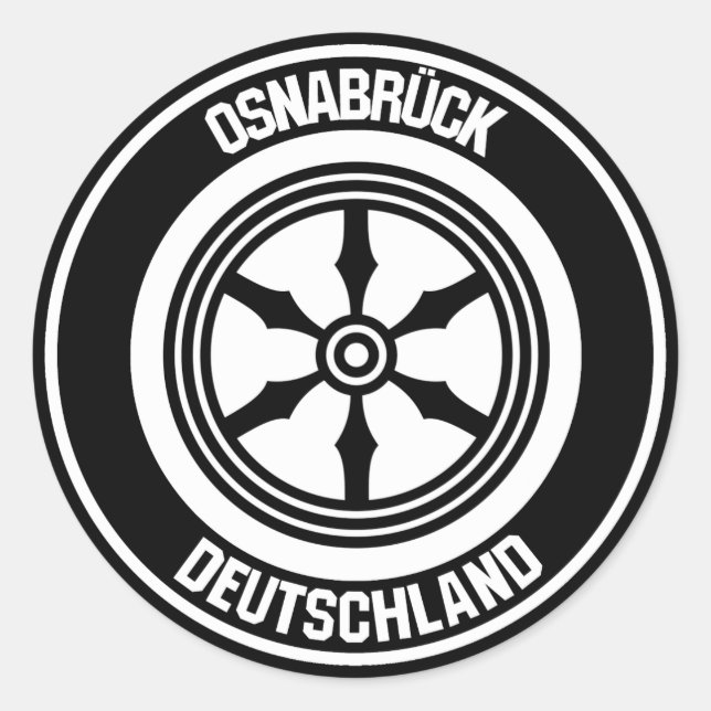 Adesivo Osnabrück Round Emblem (Frente)