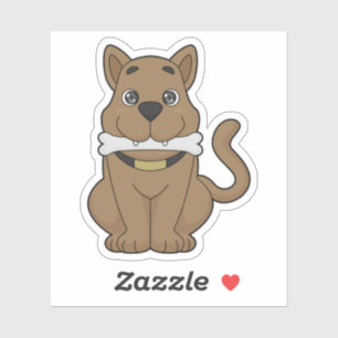 Adesivo Osso do Cachorro