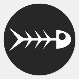 Adesivo Ossos de peixes