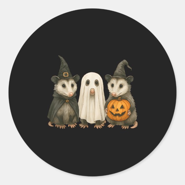 Adesivo Ossum Halloween Ssum Witch Ghost Pumpkin  (Frente)
