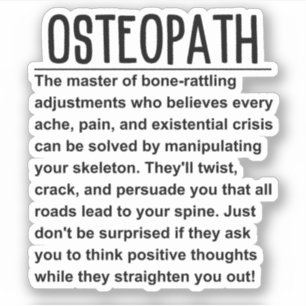 Adesivo Osteopath