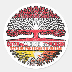 Adesivo Österreichisch Österreich Baum